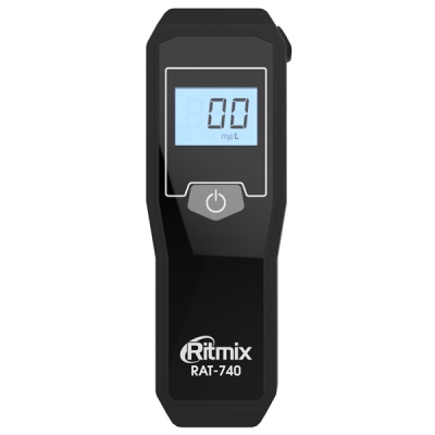 Алкотестер Ritmix RAT-740 Black - купить по специальной цене