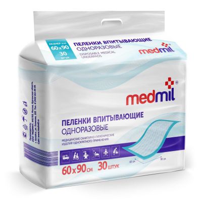  Medmil Оптима 60x90 см, 30 шт - купить по специальной цене