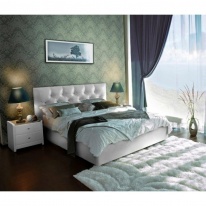 Кровать Askona Marlena К/з Santorini (с подъемным механизмом)