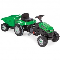 Автомобили Pilsan Active Tractor с прицепом