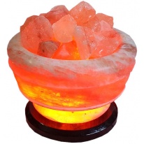Солевая лампа Salt Vision Ваза с камнями 3,5-3,9 кг
