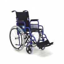 Кресло-коляска Мед-Мос FS909 синяя (пневмо)