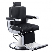 Барбер кресло Friseur Haus Barber F-9139 с откидной спинкой (чёрный)