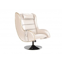 Массажное кресло EGO Max Comfort EG-3003 Light (обивка арпатек) кремовый