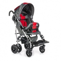 Кресло-коляска для детей ДЦП VITEA CARE Umbrella (литые) красная