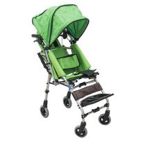 Детское кресло-коляска Barry K4 зеленое