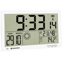 Термометр Bresser MyTime Jumbo LCD белая