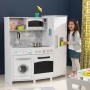 Большая детская кухня KidKraft Интерактив белая