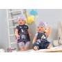 Одежда Zapf Creation для Baby Born Джинсовая