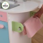   KidKraft  Pastel Uptown Espresso Kitchen