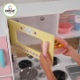   KidKraft  Pastel Uptown Espresso Kitchen