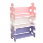   KidKraft   Puzzle Bookshelf Pastel