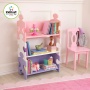   KidKraft   Puzzle Bookshelf Pastel