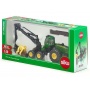 Модель Siku Трактор John Deere с захватом для бревен