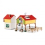 Игровой набор Schleich Ферма с хлевом и животными
