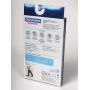 Гольфы унисекс с серебром Ergoforma 342 (18-21 мм рт.ст.) черные