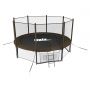 Уличный батут Unix Line Black&Brown 10 ft outside