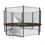 Уличный батут Unix Line Black&Brown 10 ft outside