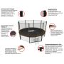 Уличный батут Unix Line Black&Brown 10 ft outside