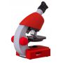Микроскоп для детей Bresser Junior 40x-640x красный
